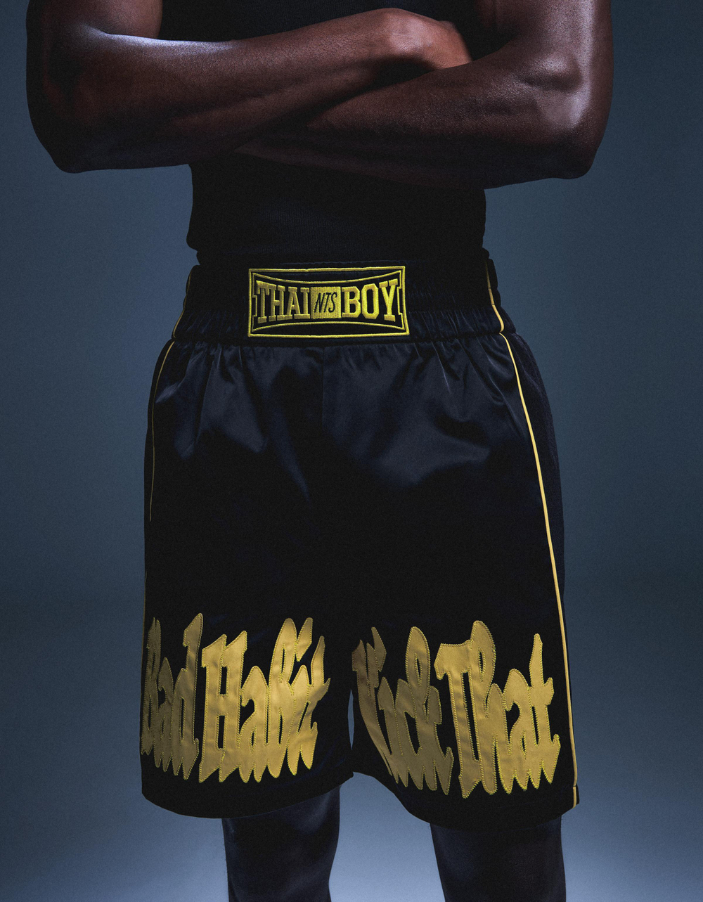 Мужские бермуды boxy fit NTS X THAIBOY DIGITAL - BERSHKA