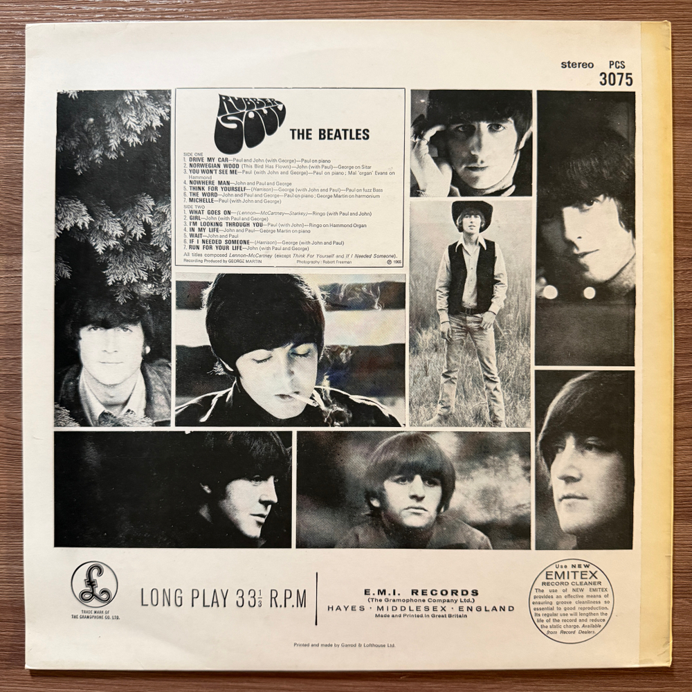 The Beatles – Rubber Soul (Франция)