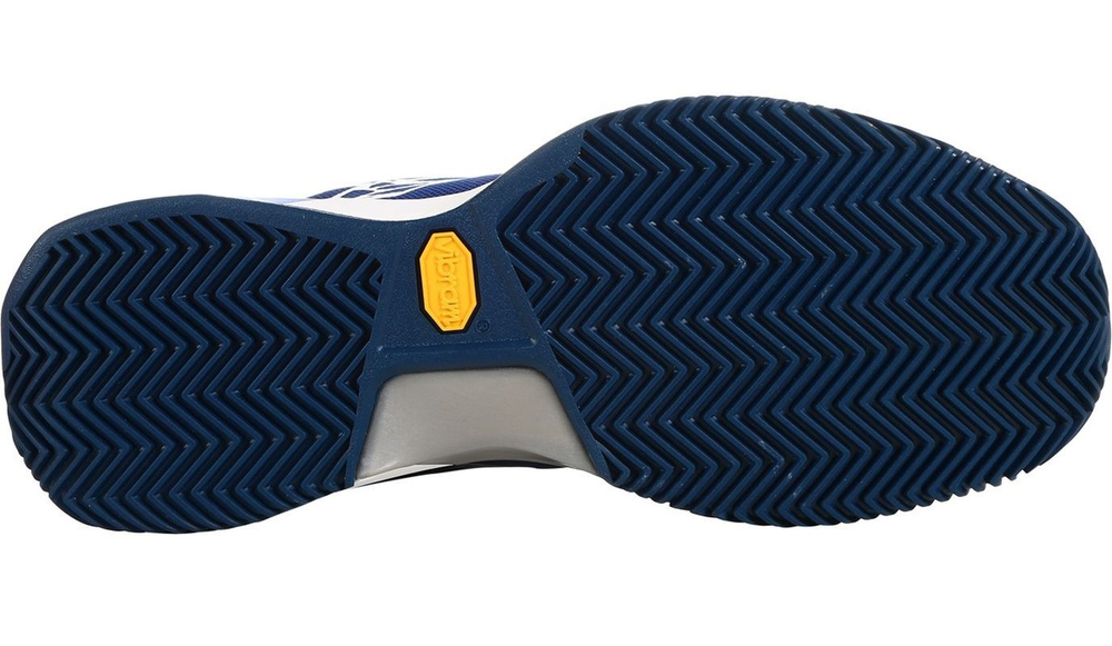 Мужские теннисные кроссовки Lotto Raptor Hyperpulse 100 Clay - royal gem/all white/blue 295c