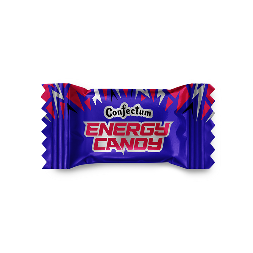 Энергетическая конфета «Confectum Energy Candy» с ароматом тропических фруктов, 500 гр х 3 шт