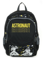 Рюкзак 42х31х16см. Soft 2 "Astronaut" 21л. 2 отд. мягкий, молния, черный (Schoolformat)