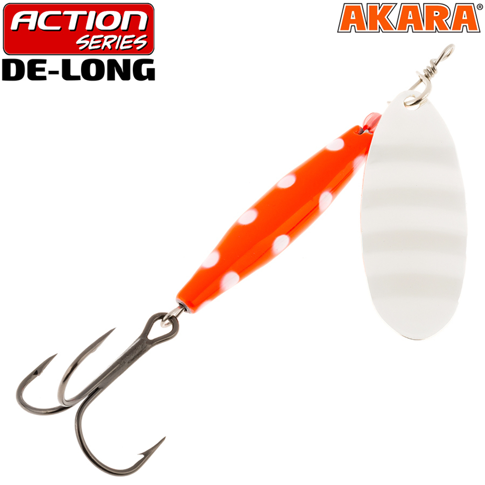 Блесна вращающаяся Akara Action Series De-Long 4 20 гр. 5/7 oz. A19