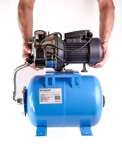 Станция насосная UNIPUMP AUTO JS 80 h38 Q2,7 бак 24л 29633