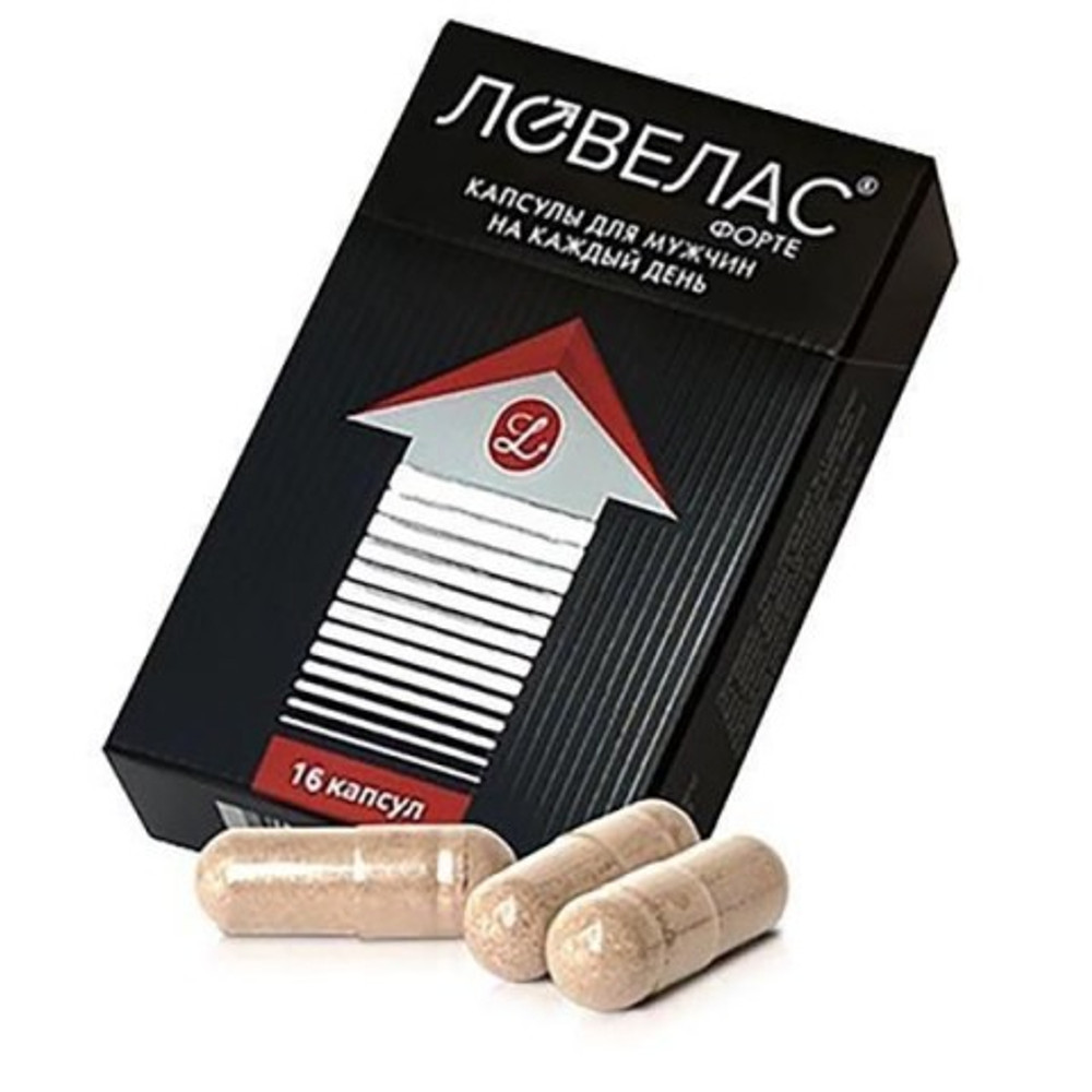 Ловелас Форте - капсулы для мужчин на каждый день (16 кап.)