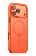 Чехол накладка iPhone 17 Pro / 18 Pro 6.3" Gurdini Shockproof Case with Magsafe Orange