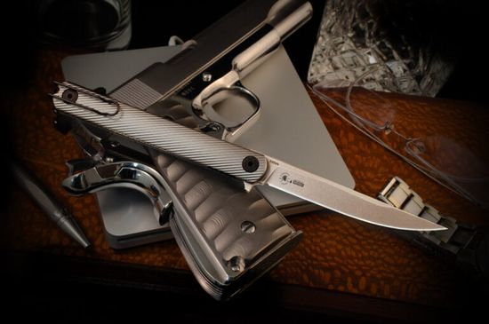 Нож Spartan Blades NEMEC - сталь S35VN, рукоять титан