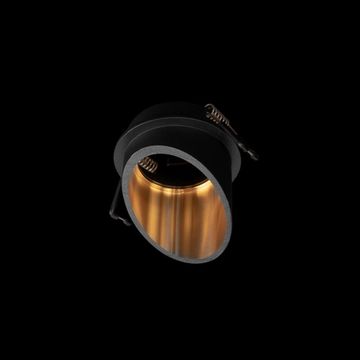 Встраиваемый светильник 1*GU10 10343/A Black Gold чёрный/золото Limit LOFT IT