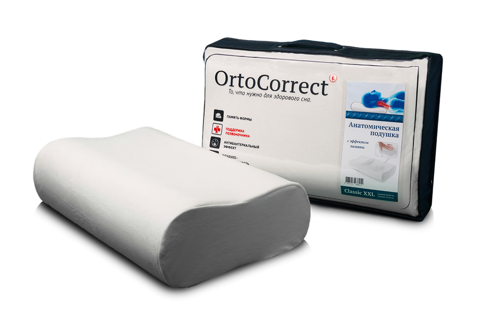 Подушка Classic XXL ORTOCORRECT 54х34х14/16