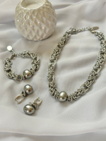 HMG 1131 S/Gray Серьги арт.0790