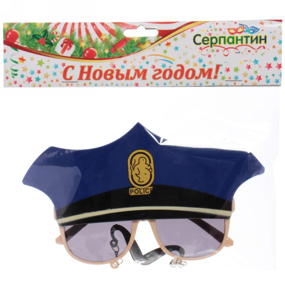 Очки карнавальные «Шериф»