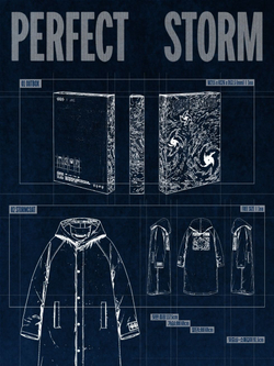 (ПРЕДЗАКАЗ) Альбом TXT - PERFECT STORM 9th Mini Album STORMCOAT Version