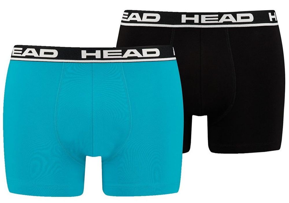Мужские спортивные боксеры Head Men's Boxer 2P - разноцветный