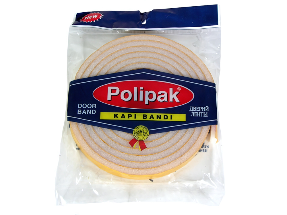 Уплотнитель POLIPAK дверной 8*22мм/3,6м