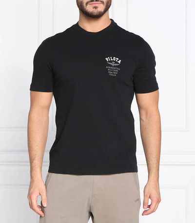 футболка Aeronautica Militare - черный(TS2000J577)