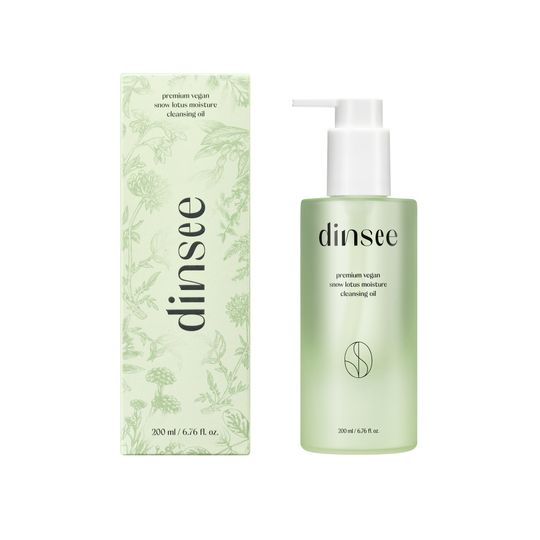 Гидрофильное масло с экстрактом снежного лотоса Dinsee Premium Vegan Snow Lotus Moisture Cleansing Oil, 200мл