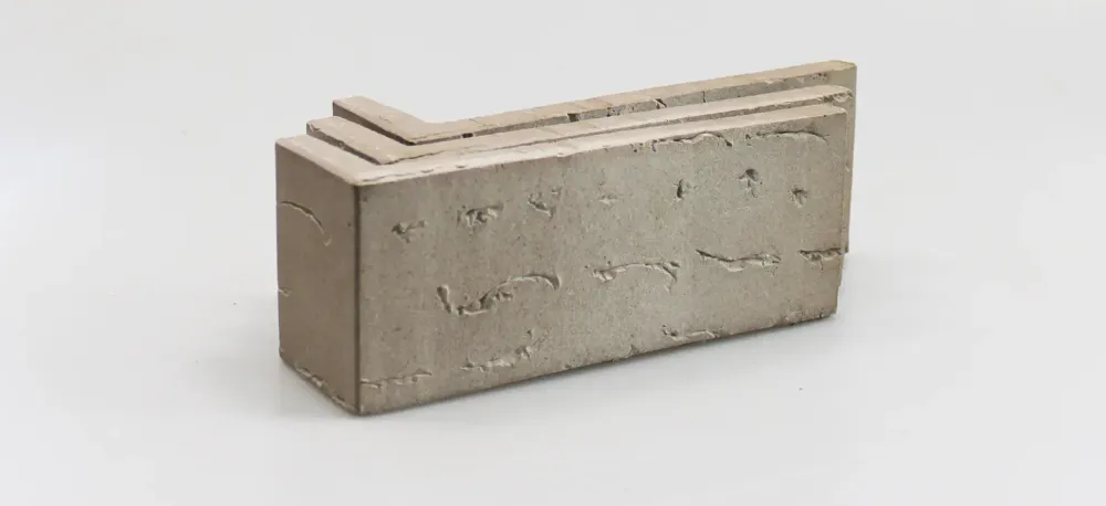 Terramatic, Koro Grey AC 8204, NF/240x71x14 - Клинкерная плитка для фасада и внутренней отделки