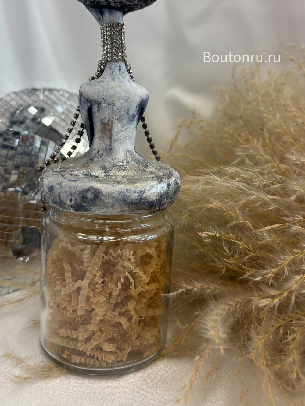 Большая баночка ручной работы