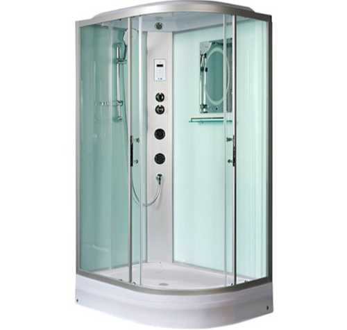 Душевая кабина WeltWasser (ВельтВассер) Werra XL 1204 L, со средним поддоном, с электрикой и ГМ, 120x90x226