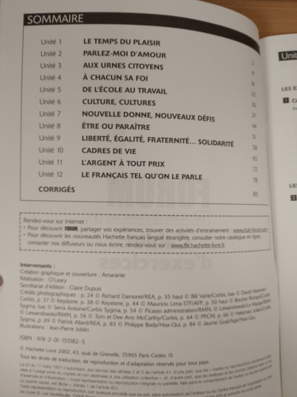 Forum 3 Cahier