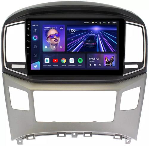 Магнитола для Hyundai H1, Grand Starex 2015-2022 (ШГУ монохром) - Teyes CC3 монитор 9" QLED на Android 10, Быстрая, CarPlay, 4G SIM-слот