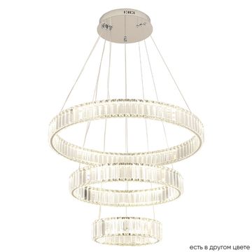 Хрустальная светодиодная люстра 150W 4000К Musika SP150W Led Chrome хром Crystal Lux