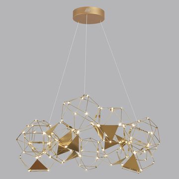 Люстра подвесная 56W 4000К 5086/56L античная бронза Trellis Odeon Light