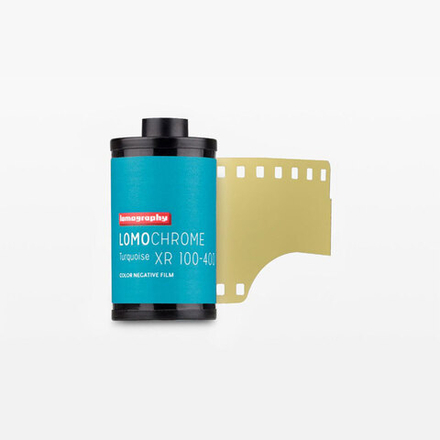 Фотопленка Lomography 2021 LomoChrome Turquoise ISO 100–400 135/36, цветная, негативная, 1 шт