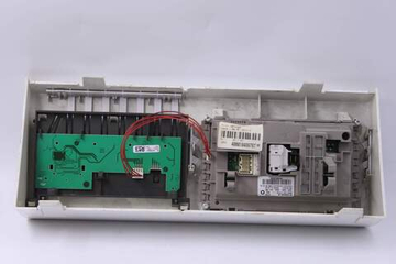Модуль управления стиральной машины BOSCH WOT24254OE в сборе с пластиком