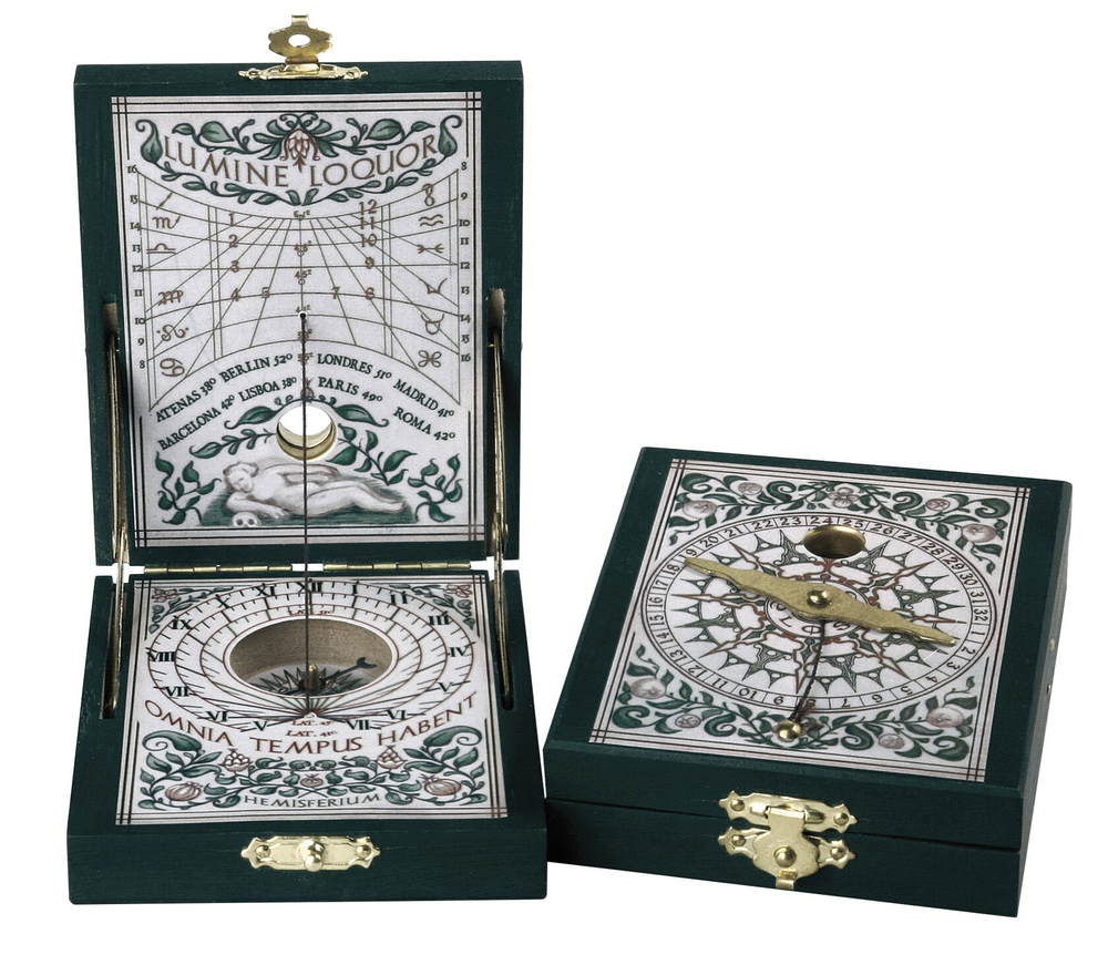 nan Солнечные часы Papel Kepler8 Hemisferium Черный / Бронзовый