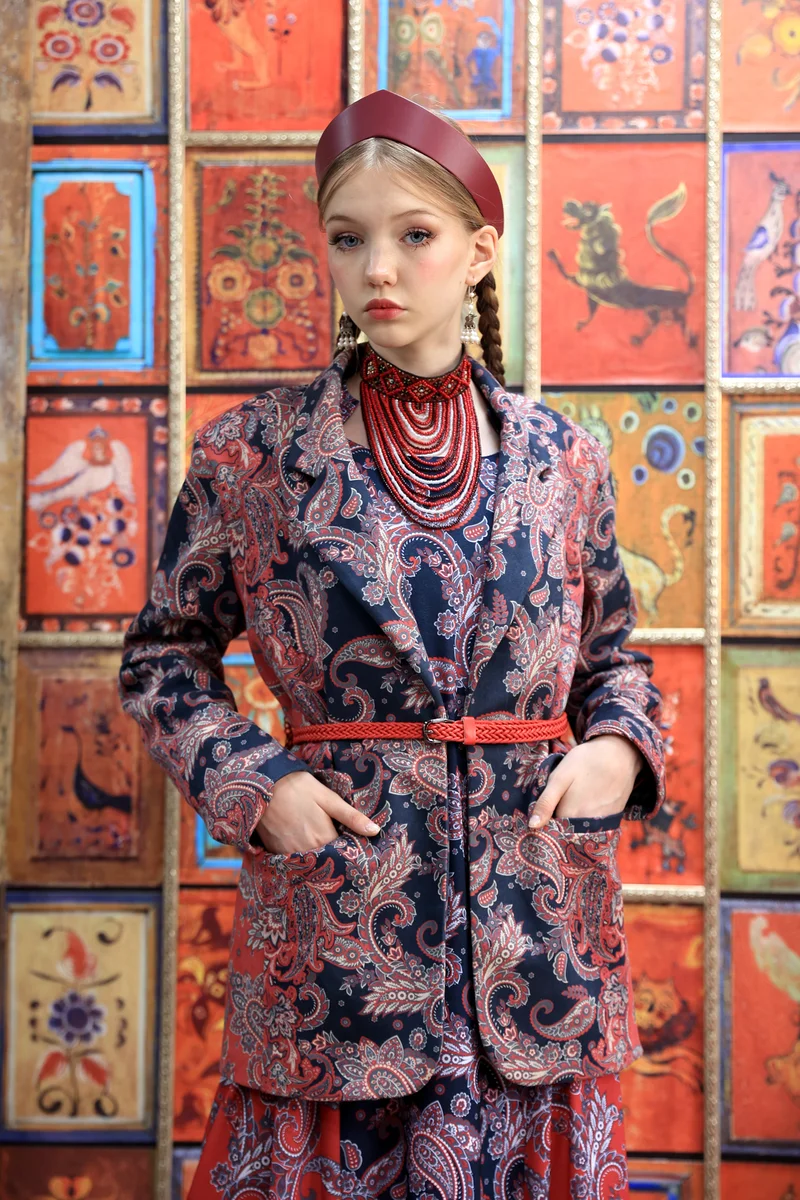 Жакет "Классика (микрозамша). Фьюжн"