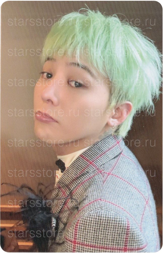 Фотокарта G-DRAGON - "ÜBERMENSCH" JEWEL ver. (APPLE MUSIC)