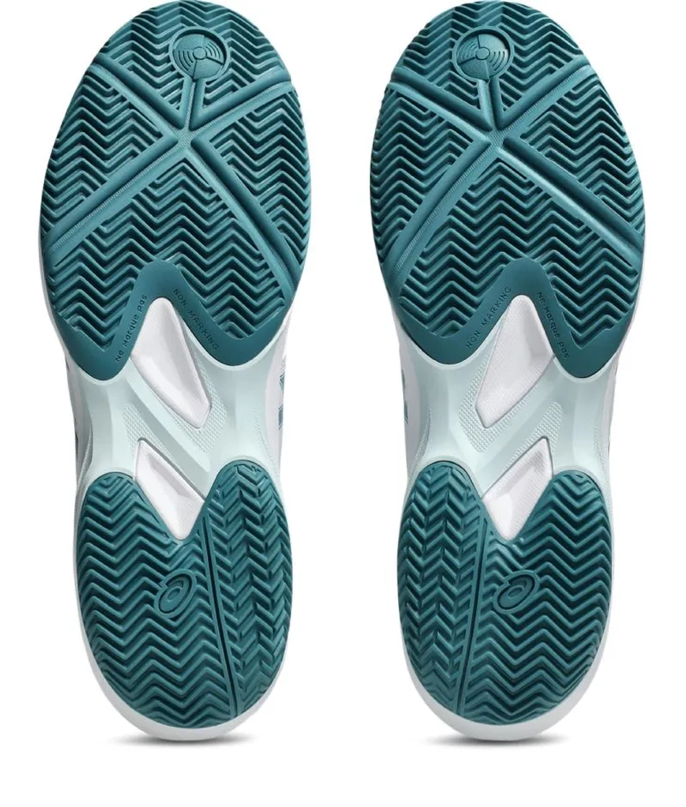 Мужские кроссовки для Padel Asics Game FF Padel - white/misty pine