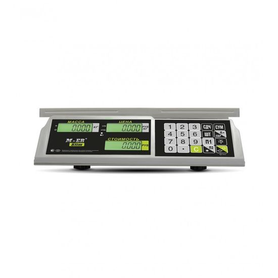 Весы торговые M-ER 326 AC-15.2 "Slim"