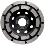 Чашка алмазная двухрядная KRUGO 115x22,23x5mm, CWD45A