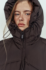 СТЕГАНЫЙ АНОРАК С КАПЮШОНОМ WATER REPELLENT WINDPROOF — ZARA