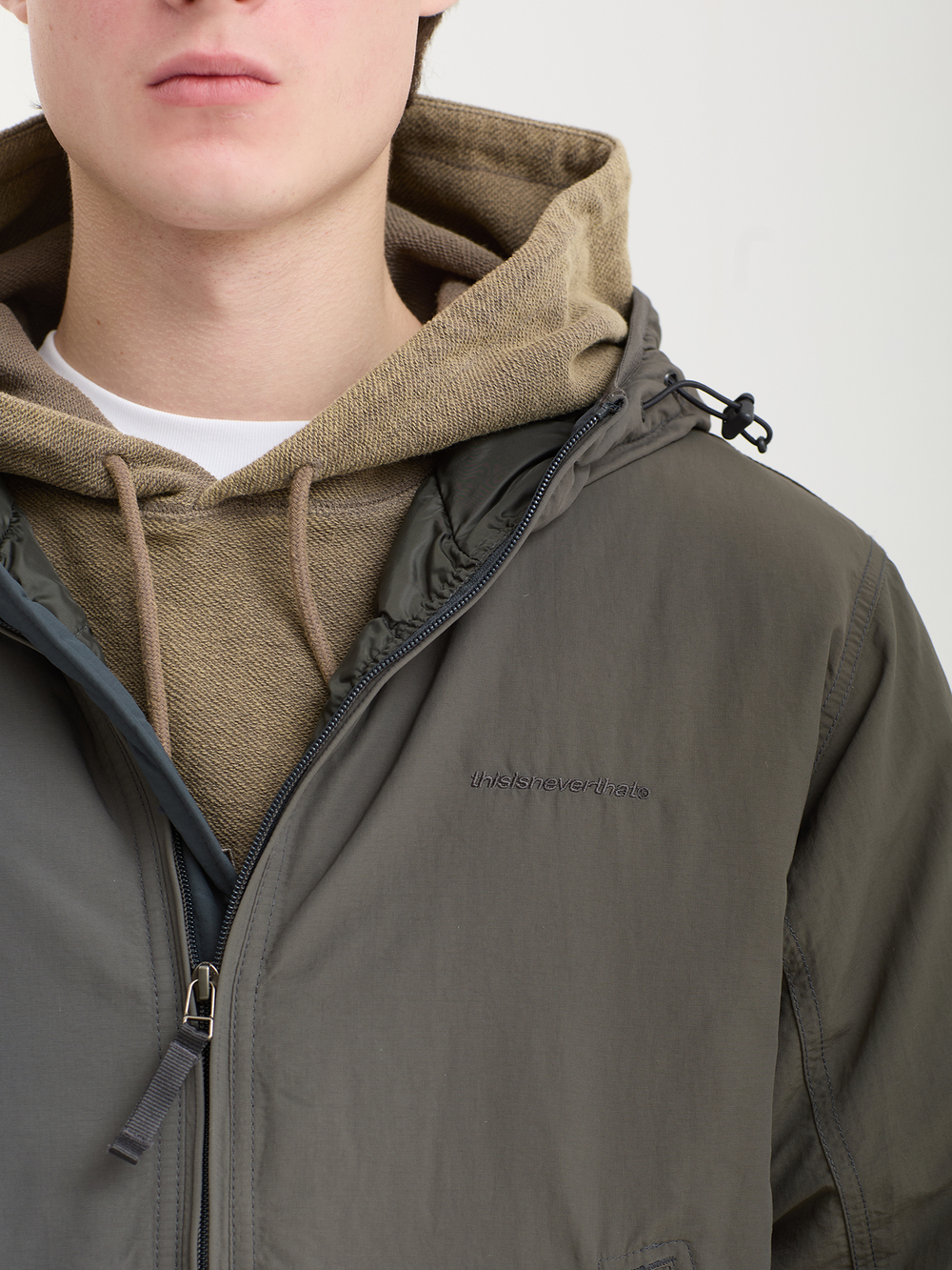Мужской Пуховик Washed