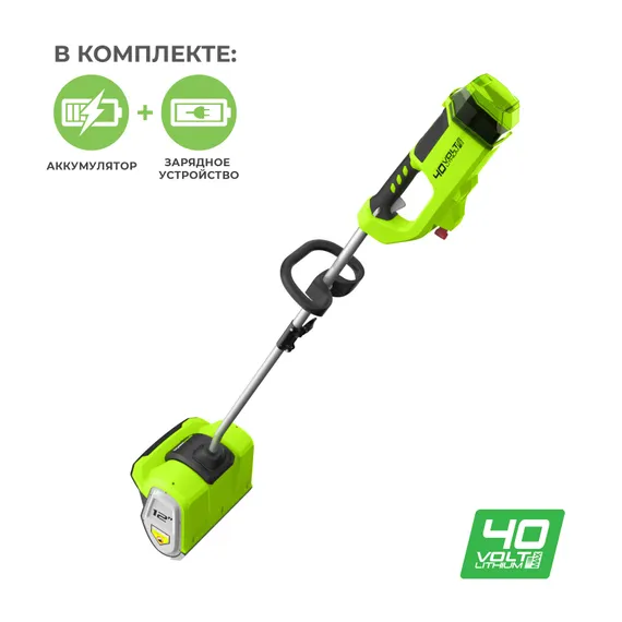 Аккумуляторный снегоуборщик "GREENWORKS" GD40SSK5 2600807UG
