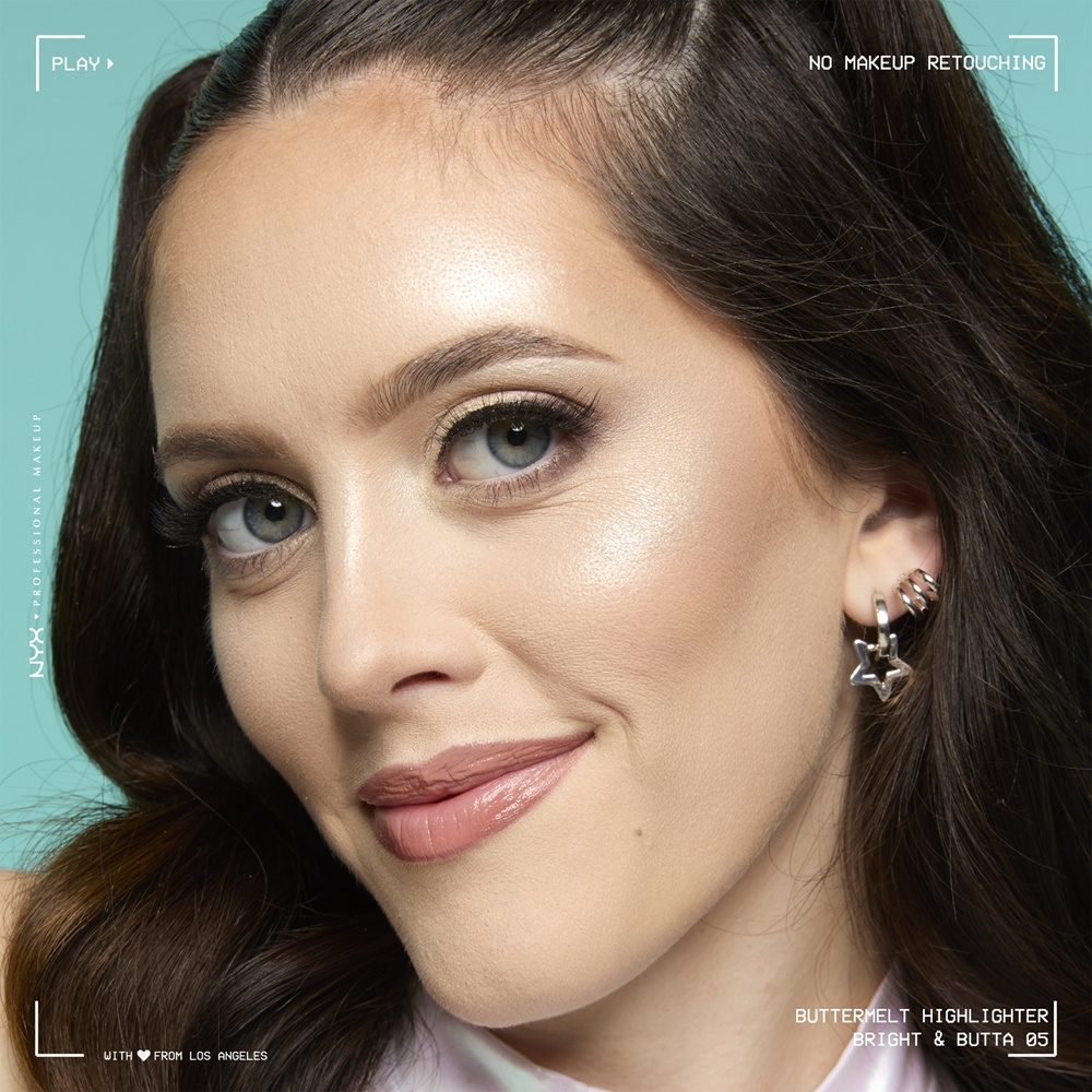 NYX Professional Makeup Buttermelt Highlighter - Розсветлитель оттенок bright & butta 05, 5 g
