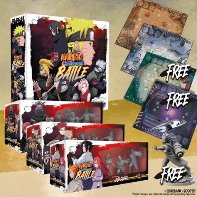 Naruto Shippuden Battle - настольная игра