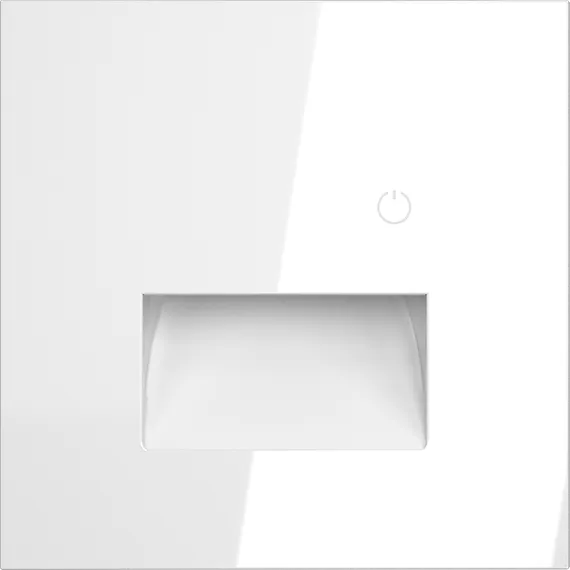 Накладка для подсветки светодиодной с датчиком Voltum S70 Белый глянцевый VLS002401