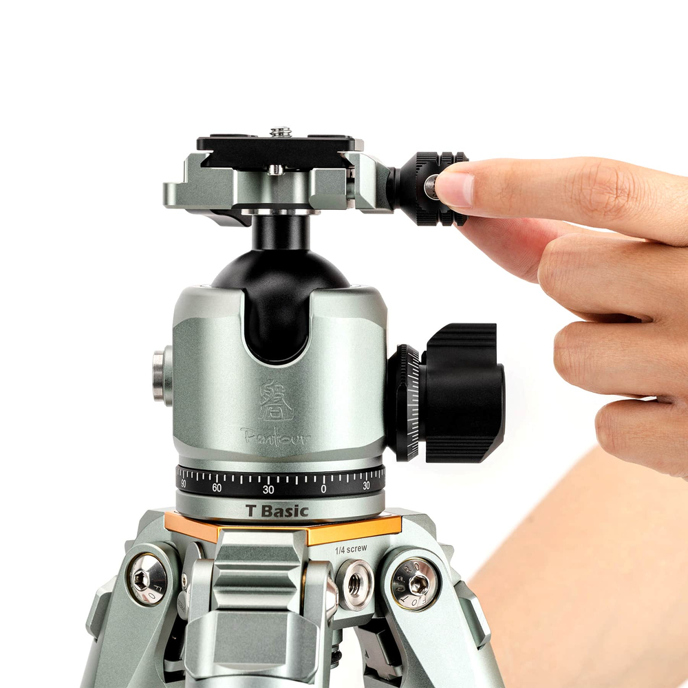 Штатив Fotopro T1 Plus + T-Basic + голова TH-1M, карбоновый, до 20 кг
