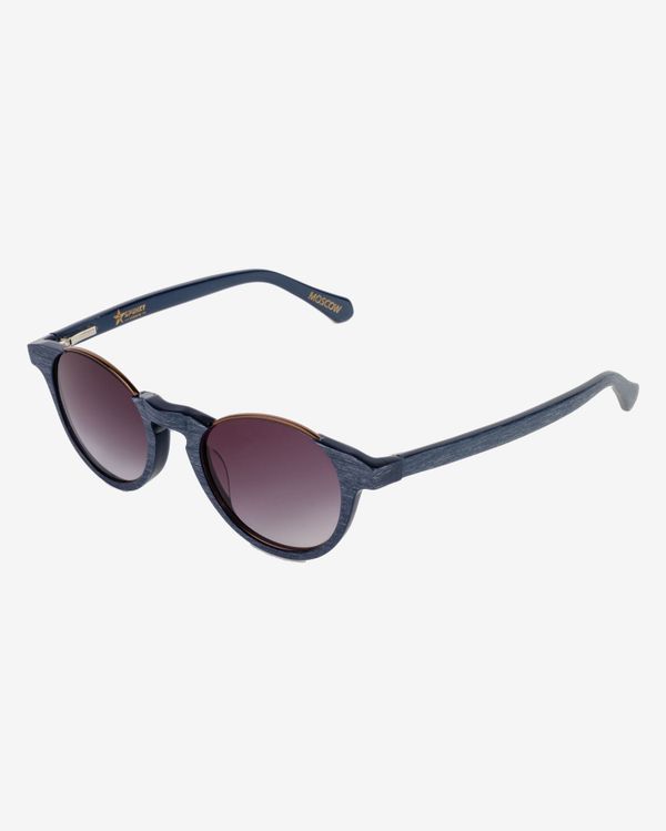 Очки солнцезащитные Spunky Oliver 6 Blue Wood / Gradient grey lens - фото 2