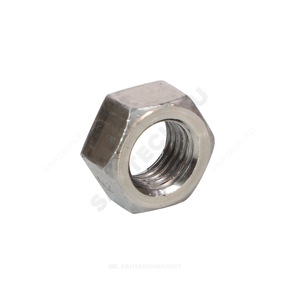 Гайка стальная М18 к.п. 5 шестигранная вес DIN 934 (5915/5927)