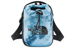 THE NORTH FACE 2L Shoulder Bag, Crossbody Bag, Outdoor Bag Fabric Blue Camouflage Unisex
