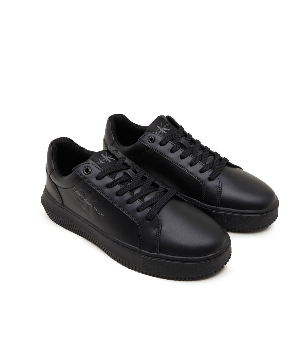 Skórzane кроссовки CHUNKY CUPSOLE MONOLOGO CALVIN KLEIN JEANS - черный(YM0YM00681)