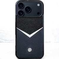 Чехол iPhone Stingray Daw Black Leather