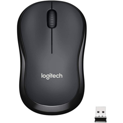 Мышь Logitech M221 Black (беспроводная 2.4 GHz, Bluetooth) Бесшумная