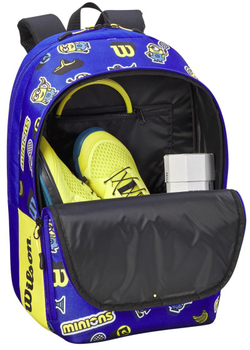 Рюкзак теннисный Wilson Minions V3.0 Team Backpack - blue/yellow
