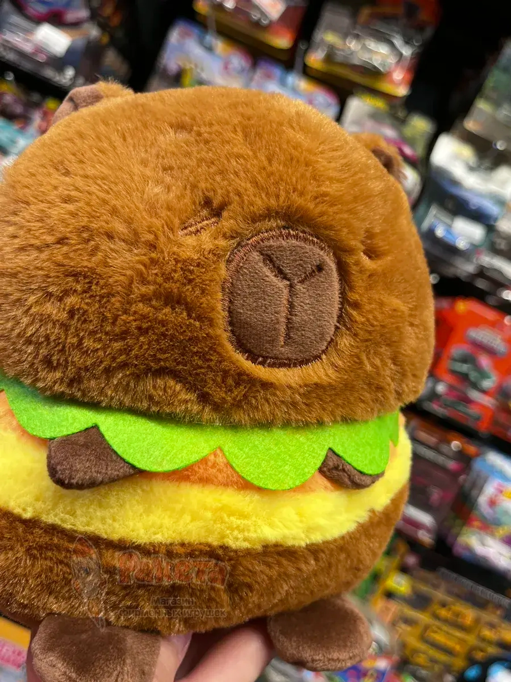 Мягкая игрушка Капибара плюшевая Capibara