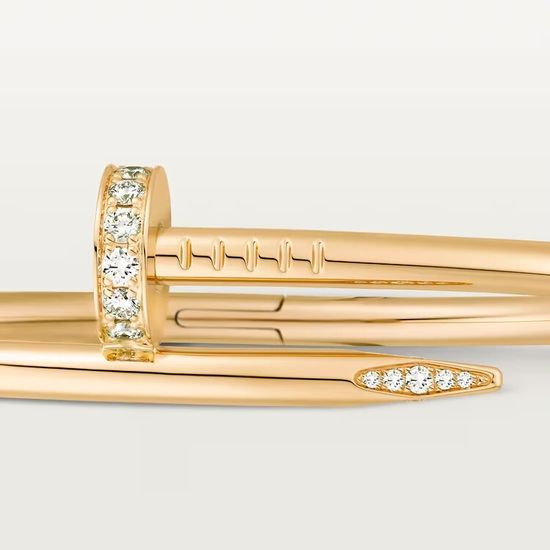 Браслет с бриллиантами Cartier Juste un Clou, classic model